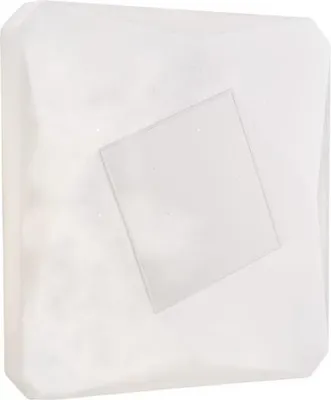 Productafbeelding van Plafondlamp Sendy Q 1 licht kunststof wit