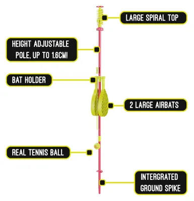 Produktbild von Swingball Classic, Kickspiel, 5 Jahr(e)