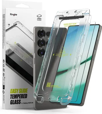 Obrázek produktu pro Ringke Easy Slide Samsung Galaxy S25 Ultra Clear [2 PACK]