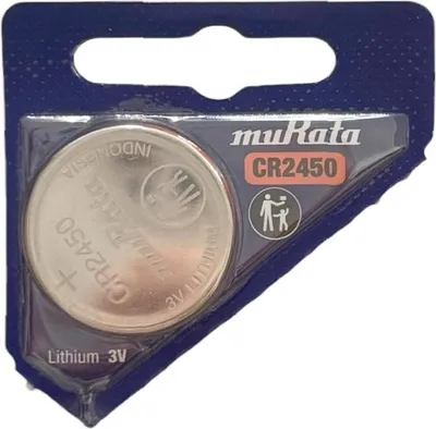 Immagine prodotto di Murata CR2450 3V Batteria a Peso Liscia