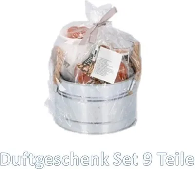 Produktbild von Duftkerzen Geschenkset set alles im Eimer sortiert 9 verschieden Artikel füllen Ihre Räume mit angenehmen Duft