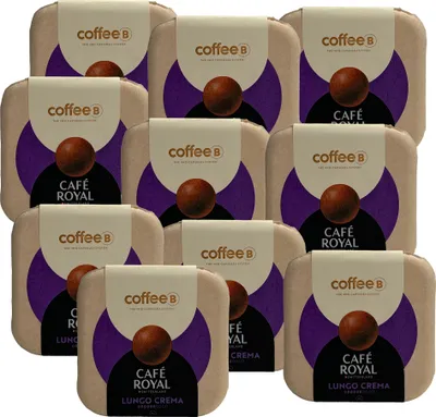 Immagine prodotto di CoffeeB by Café Royal Lungo Crema (9 palline di caffè) 1 confezione