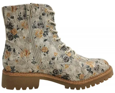 Produktbild von Jana  Damenschuhe Schnürstiefel Beige Freizeit