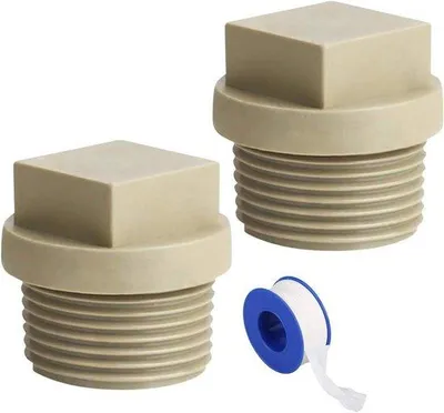Image de Adaptateur pour tuyau d'eau en plastique 20-32 mm avec ruban d'étanchéité en PTFE