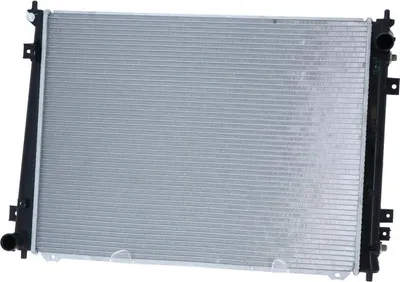 Produktbild von Kühler Motorkühlung Kühlrippen gelötet 640 - 488 mm Alu NRF für u.a. KIA CARENS