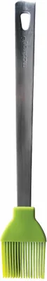 Obrázek produktu pro Mastrad Kuchyňský štětec, štětec na marinování, štětec na pečivo, silikonový, nerezová ocel, zelený, 26 cm, F13018