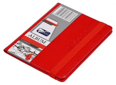 Obrázek produktu pro Červený pasportník ve stylu flamenco, značka Elefant, rozměry 114x147 mm
