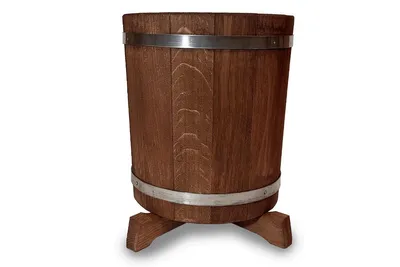 Obrázek produktu pro Dubový kulatý květináč 5 l