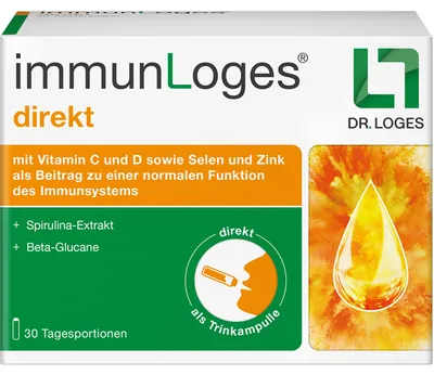 Produktbild von ImmunLoges direkt Trinkampullen zur Unterstützung eines normalen Immunsystems, 30 St. Lösung