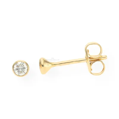 Produktbild von JuwelmaLux Ohrstecker Gold 333 mit Zirkonia JL10-06-0776