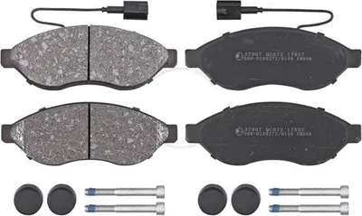 Produktbild von Bremsbelagsatz mit Verschleißsensor 19,2 mm A.B.S. für u.a. FIAT DUCATO