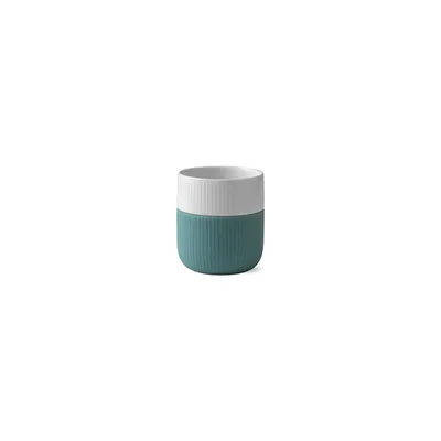 Produktbild von Royal Copenhagen Tasse Gerippt Contrast, Farbe Opal, 33cl Fassungsvermögen