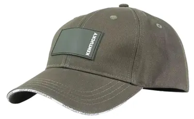 Image de Casquette Kentucky Horsewear Logo en caoutchouc vert foncé