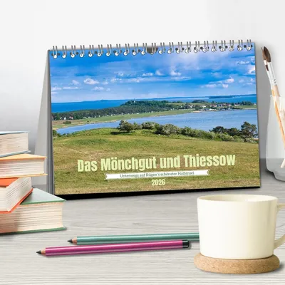 Produktbild von Das Mönchgut und Thiessow (Tischkalender 2026 DIN A5 quer), CALVENDO Monatskalender