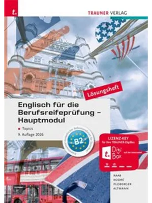 Obrázek produktu pro Englisch für die Berufsreifeprüfung - Hauptmodul Topics Lösungsheft