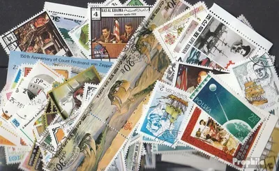 Produktbild von Briefmarken Motive 1000 verschiedene Verkehr Marken