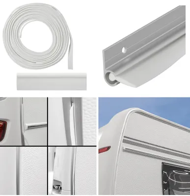 Produktbild von Kederleistenschoner Dachschienen Vorzelte aus PVC 12m x 18 mm für 6mm zuschneidbar