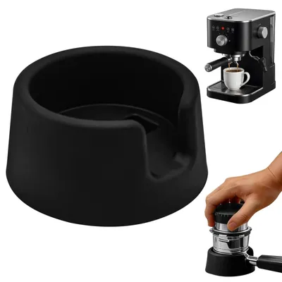 Image de Base en plastique noir pour tamper de machines à expresso