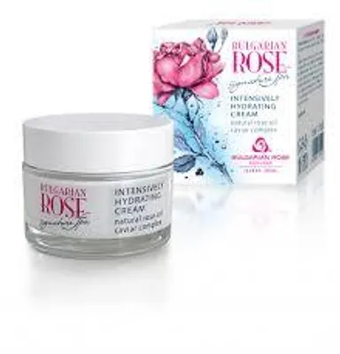 Image de Crème visage hydratante intensive à la rose bulgare Signature Spa, 50 ml