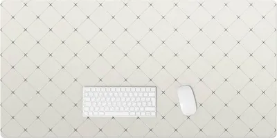 Produktbild von Rautengitter – Schreibtischunterlage – Rutschfeste Tischunterlage – Schreibtischmatte für Büro & Zuhause – Schreibunterlage – Mauspad – Tischmatte – 120 x 60 cm