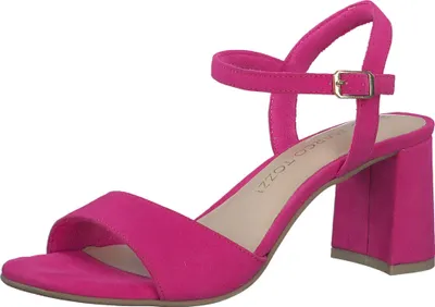 Produktbild von MARCO TOZZI Damen Sandale Blockabsatz klassisches Design Schnalle 2-28333-42, Größe:41 EU, Farbe:Pink