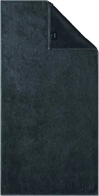 Produktbild von LOESCHEN JOOP! Saunatuch 1670 Uni Cornflower Größe 80x200 cm Farbe anthrazit