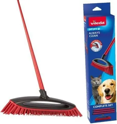 Produktbild von Vileda Always Clean Pet Pro Bürstenset für effektive Tierhaarentfernung