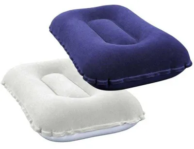 Immagine prodotto di Bestway cuscino gonfiabile per la testa cuscino di seduta 42x26x10 cm - assortito blu o bianco; 67121