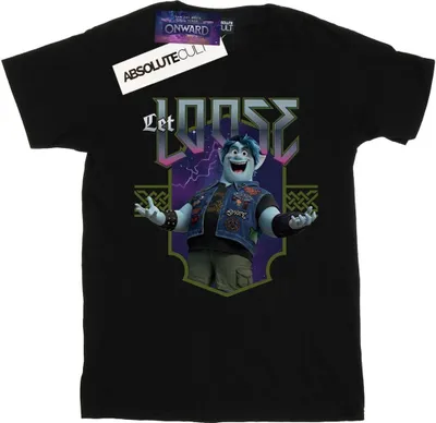 Produktbild von Disney - "Onward Let Loose" T-Shirt für Herren BI44042 (3XL) (Schwarz)