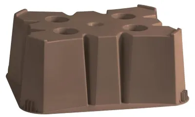 Image de Récupérateur d'eau BELLI rectangulaire taupe, 500 l