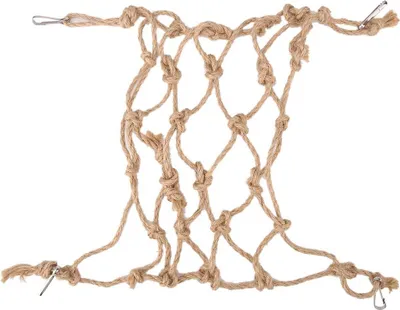 Produktbild von Hanfseil, Papagei, Vogel, Kletternetz, Hängeschaukel, Spielleiter, Kauspielzeug (klein)
