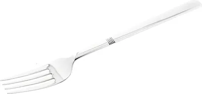 Zdjęcie produktu dla Almina 6 szt. Zestaw widelczyków do menu z chromowanej stali nierdzewnej 18/10 z wzorem