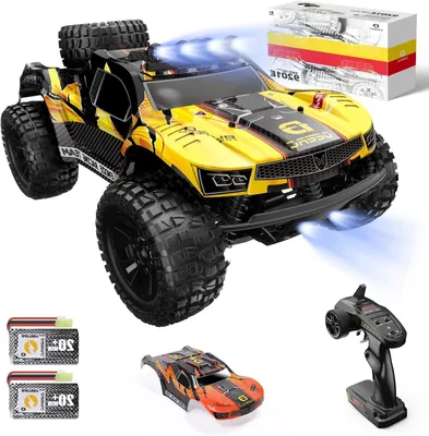 Obrázek produktu pro RC auto – Terénní vůz typu „monstrum“ – Měřítko 1:10 – Rychlost 48 km/h – LED osvětlení – 2 karoserie