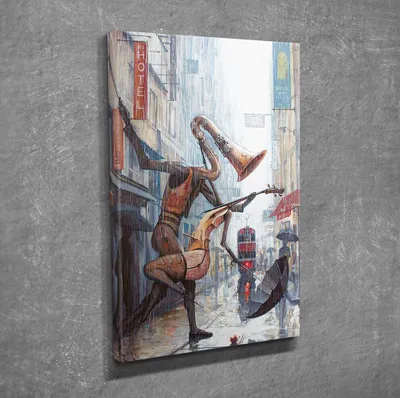 Immagine prodotto di Wallity, DC334- VGA1330, Colorato, Quadri su tela, 30 x 40 cm, 100% tela