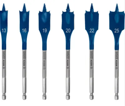 Zdjęcie produktu dla Bosch Expert 2 608 900 333, Wiertarka, Wiertło łopatkowe (piórkowe), 152 mm, Drewno, 6,35 mm, 10 cm