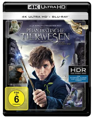 Obrázok produktu pre Phantastische Tierwesen und wo sie zu (4k UHD)