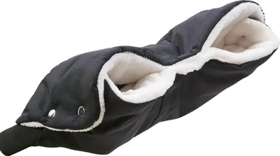 Produktbild von Kinderwagen Muff Handwärmer Wasserdicht Baby Stroller Hand muff Mit Fleece Winddicht Radanhänger für Winter