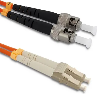 Immagine prodotto di Cavo patch in fibra ottica Qoltec LC-ST duplex 2 m OM2