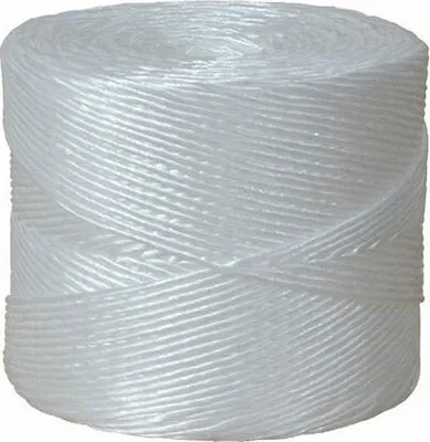 Produktbild von 1x Packschnur Kordel Bindfaden PP extrastark weiß 3.0mm 600 Meter