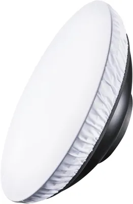 Productafbeelding van Beauty Dish Diffuser - Lichtverspreider - Portretfotografie Belichting - Zacht en gelijkmatig licht - 70 cm - Wit