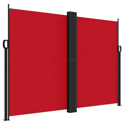 Obrázok produktu pre Zaťahovacia bočná markíza, červená 180x1000 cm