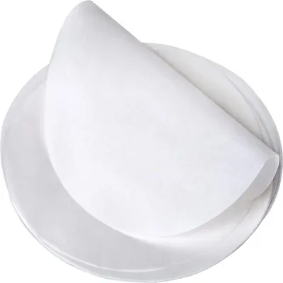 Produktbild von Backpapier rund 200 Stück Ø 30,5 cm (12 Zoll) fettdicht antihaftbeschichtetes Pergamentpapier Zuschnitte für Kuchen Pizzabacken Grillen