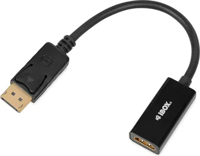 Image de Adaptateur de câble iBox IADP4K DisplayPort vers HDMI