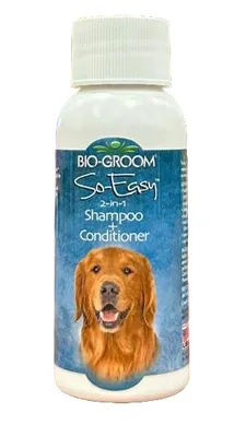 Produktbild von BIOGROOM So-Easy 2-in-1 Hundeshampoo + Pflegespülung, 12:1 Konzentrat - 59 ml