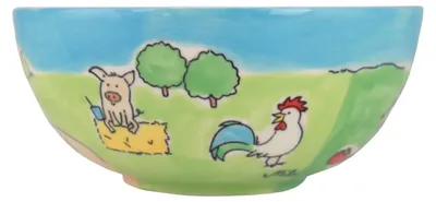Produktbild von Mila Keramik Kinder-Schale Farm | ca. 400 ml