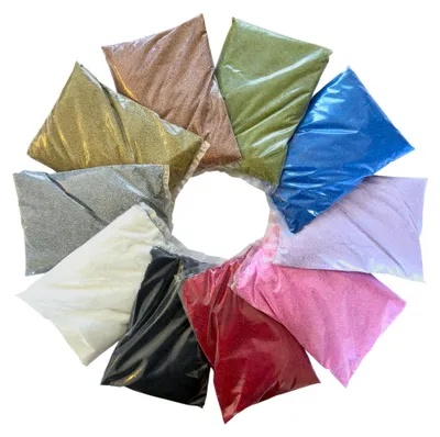 Produktbild von FARBSAND, Decosand Premium Set 0,5mm (Mix 6) 10x500g = 5kg.