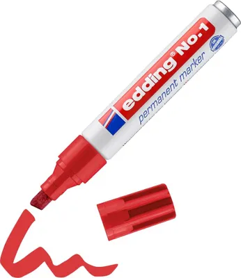 Produktbild von Edding 3000, Rot, Multi, Weiß