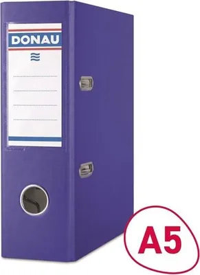 Image de Classeur à levier Donau A5 - dos 7 cm, bleu foncé