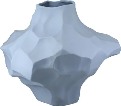 Produktbild von GILDE Vase bauchig Olbia blau H. 20 cm, 59693