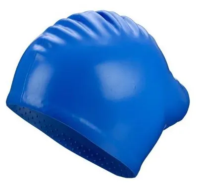 Produktbild von Beco Badekappe | Langes Haar | Silikon | Blau